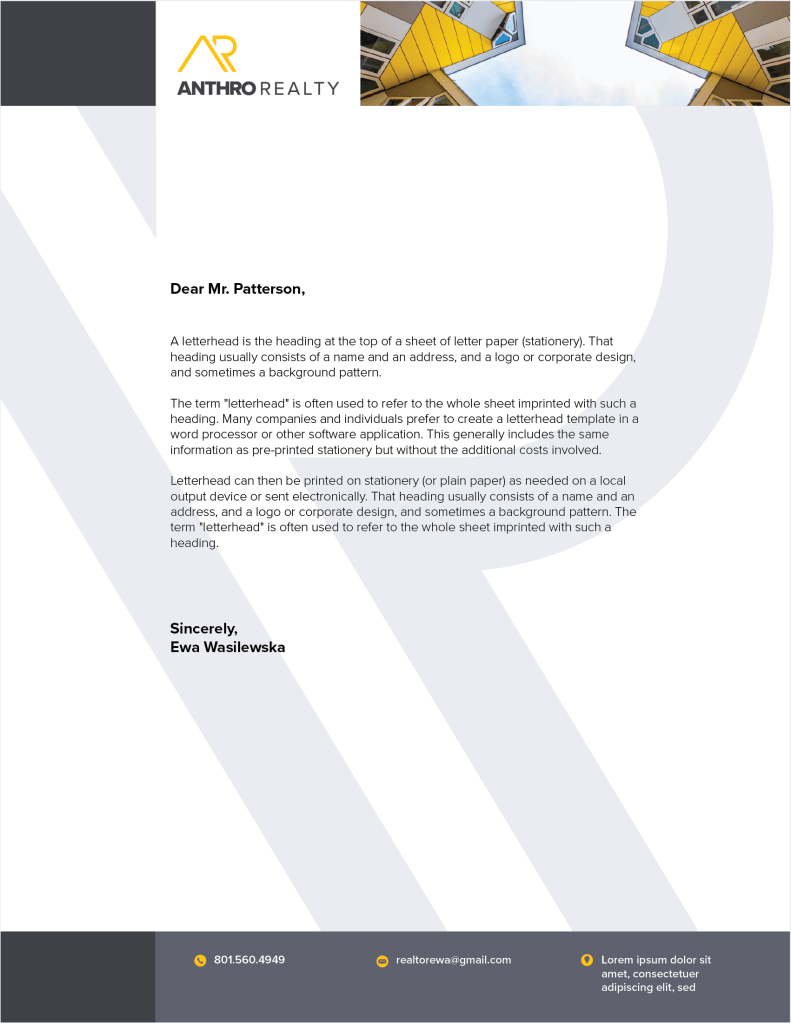 Anthro Realty typography system