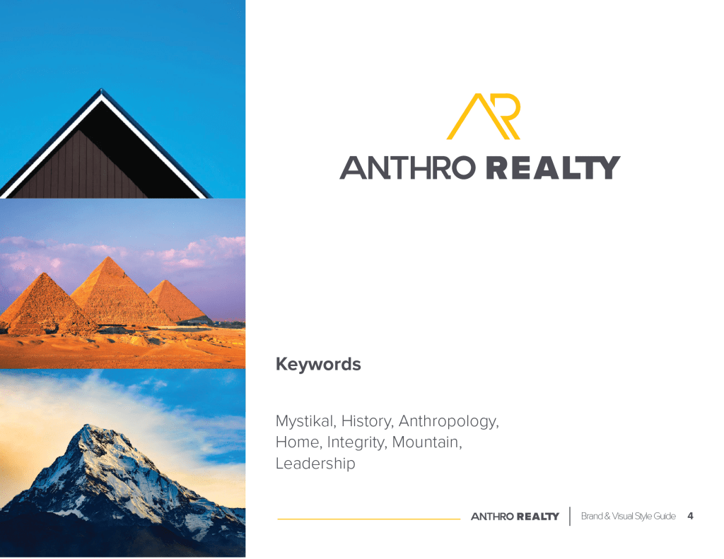 Anthro Realty logo concept